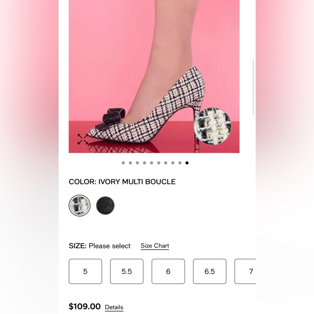 NWT ⚜️🖤⚜️ BCBGeneration Bissha Bow Dress Pumps - Picture 7 of 13